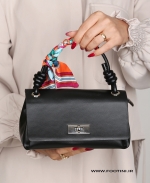 کیف زنانه مجلسی شالدار 124 AM