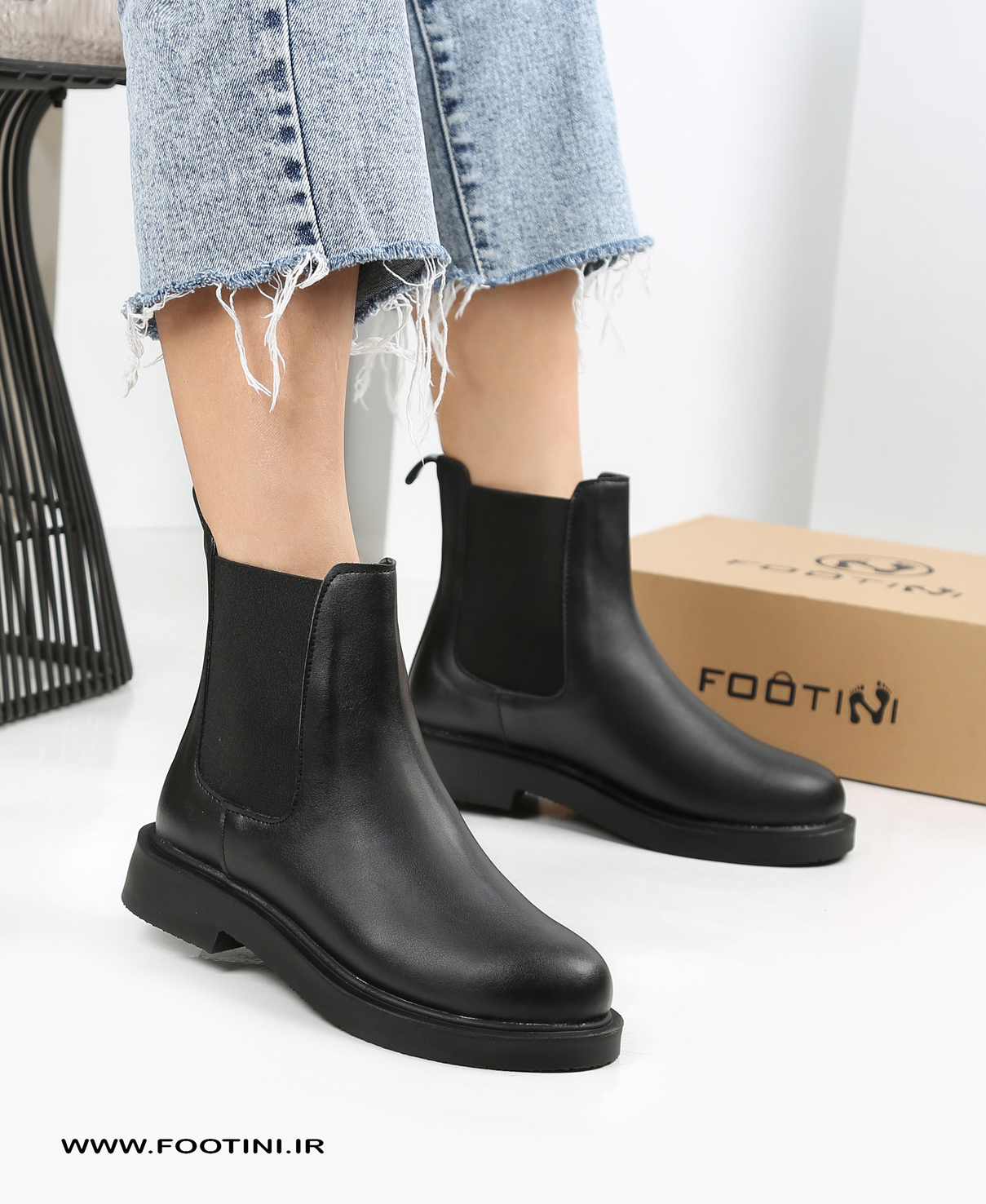 بوت زنانه بغل کش 8006 MR