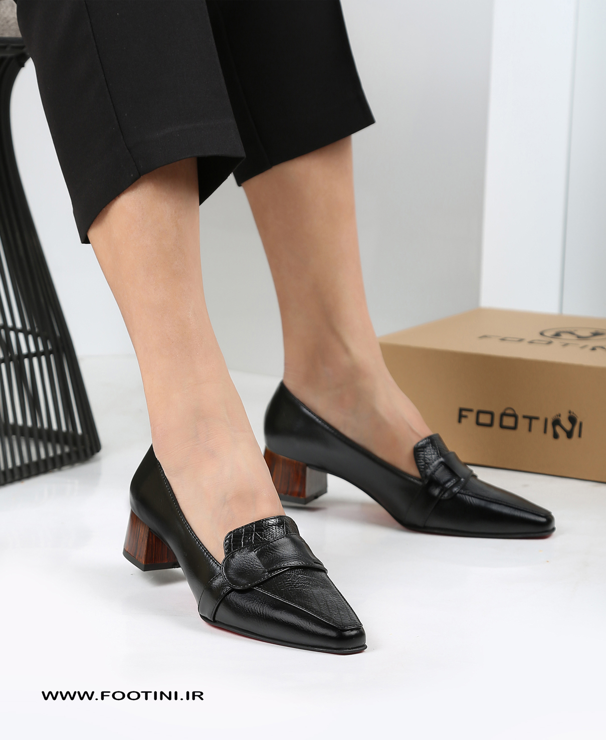 کفش زنانه پاشنه چوبی 311 BT