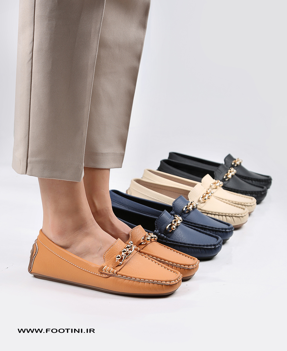 کفش کالج زنانه زنجیری MR