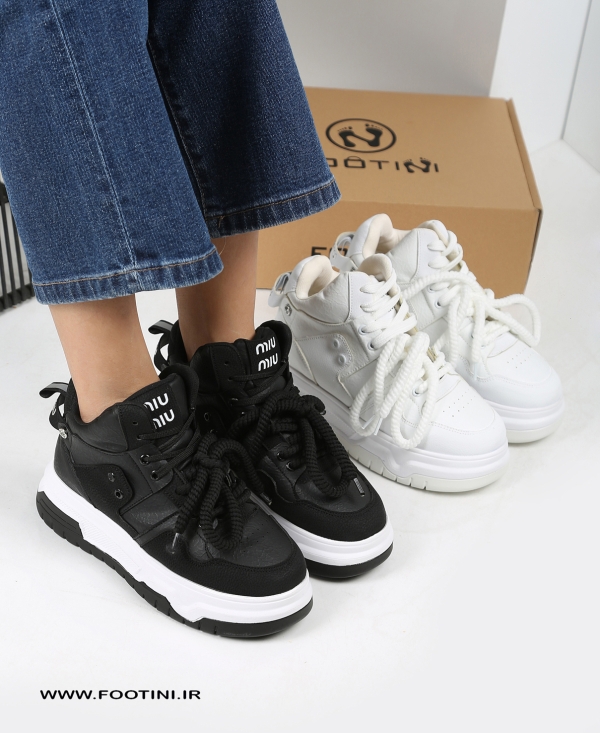 کتونی زنانه نیم ساق SX MIU MIU