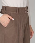 شلوار نیم بگ پیله دار کد 05