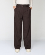 شلوار نیم بگ پیله دار کد 05