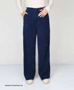 شلوار نیم بگ مخمل جیر کد 06 SBR