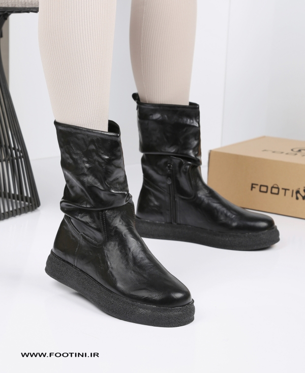 نیم بوت بغل زیپ کد 371 MR