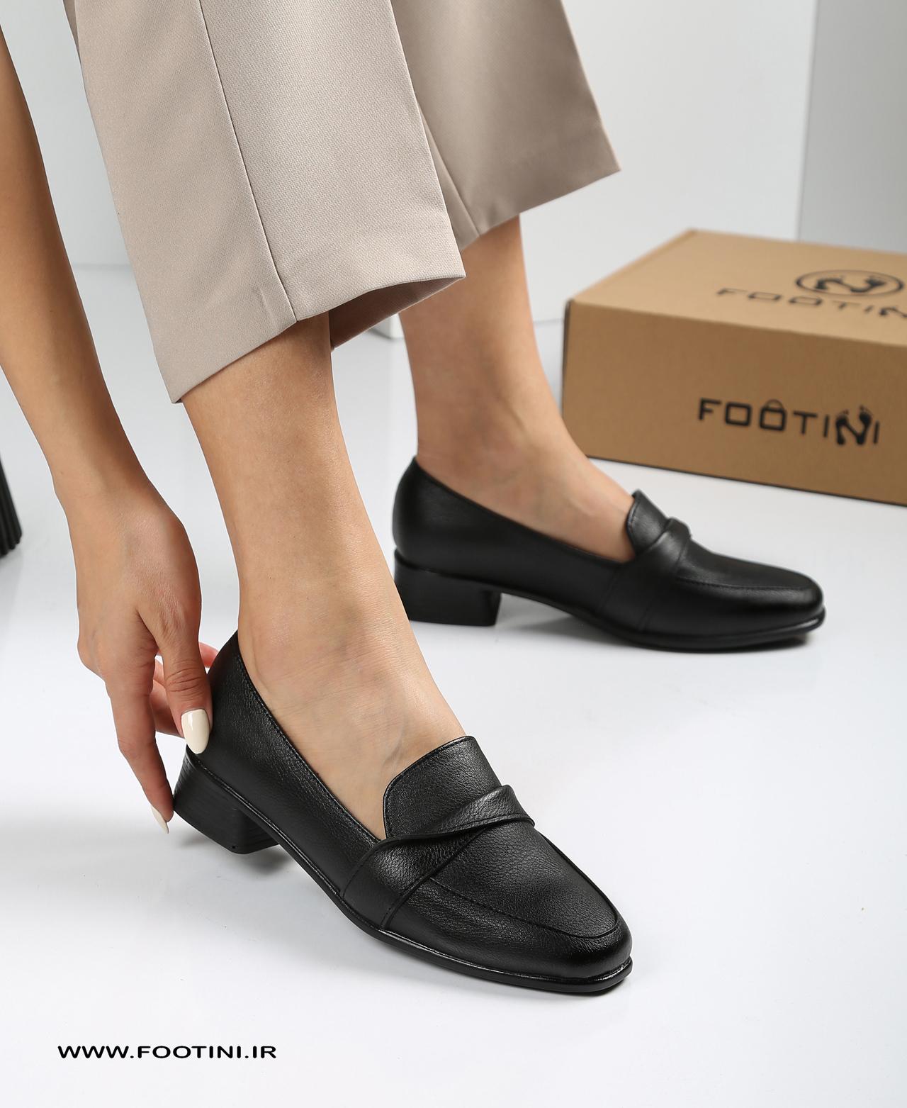 کفش زنانه پاشنه کوتاه تابان BT