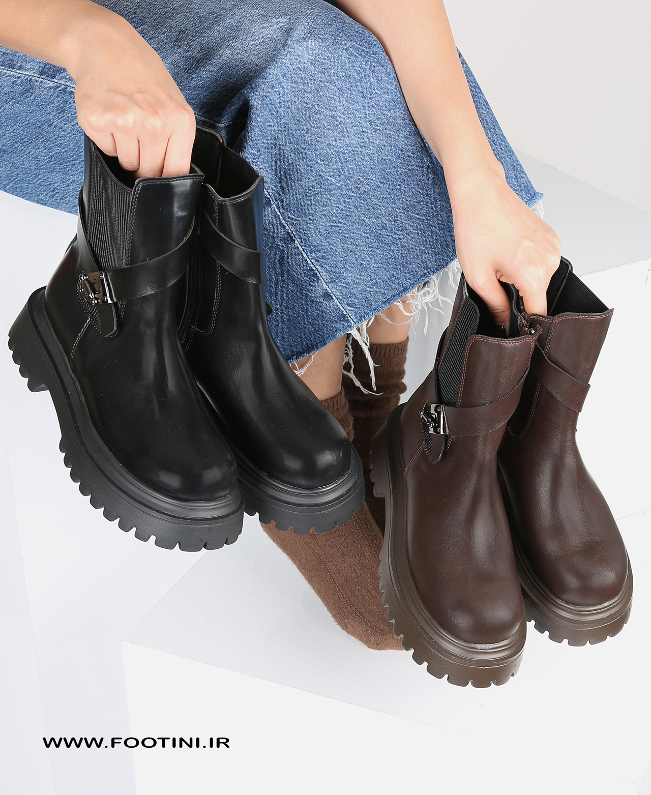 بوت زنانه کشی یراق قفلی MR