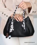 کیف زنانه چرم شالدار پیچ 204 AM