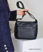 کیف زنانه چرم دوشی جلو زیپ 209 AM