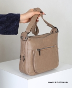 کیف زنانه چرم دوشی جلو زیپ 209 AM