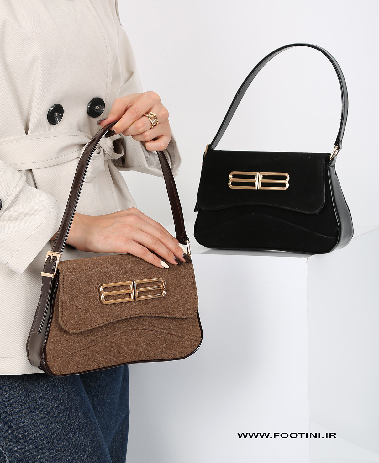 کیف زنانه دستی جیر بالنسیگا 223 AM