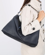 کیف زنانه مجلسی چرم دسته سگک 228 AM