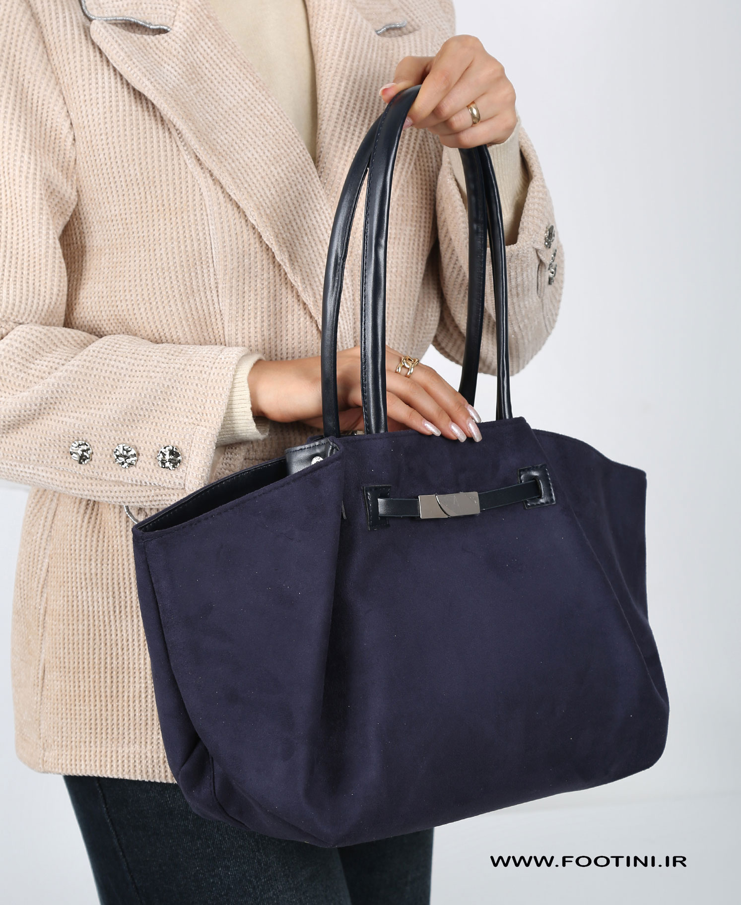 کیف زنانه جیر بزرگ هرمس 249 AM