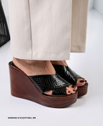 صندل زنانه لژدار سنگی SSE