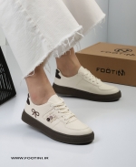 کتونی دخترانه دکمه ایی SX