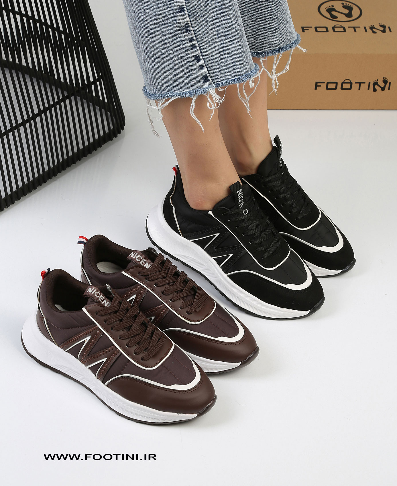 کتونی زنانه شیک مازراتی 00188 HP