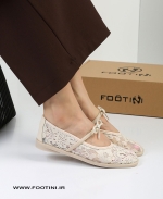 کفش زنانه توری پاپیونی 898 SX