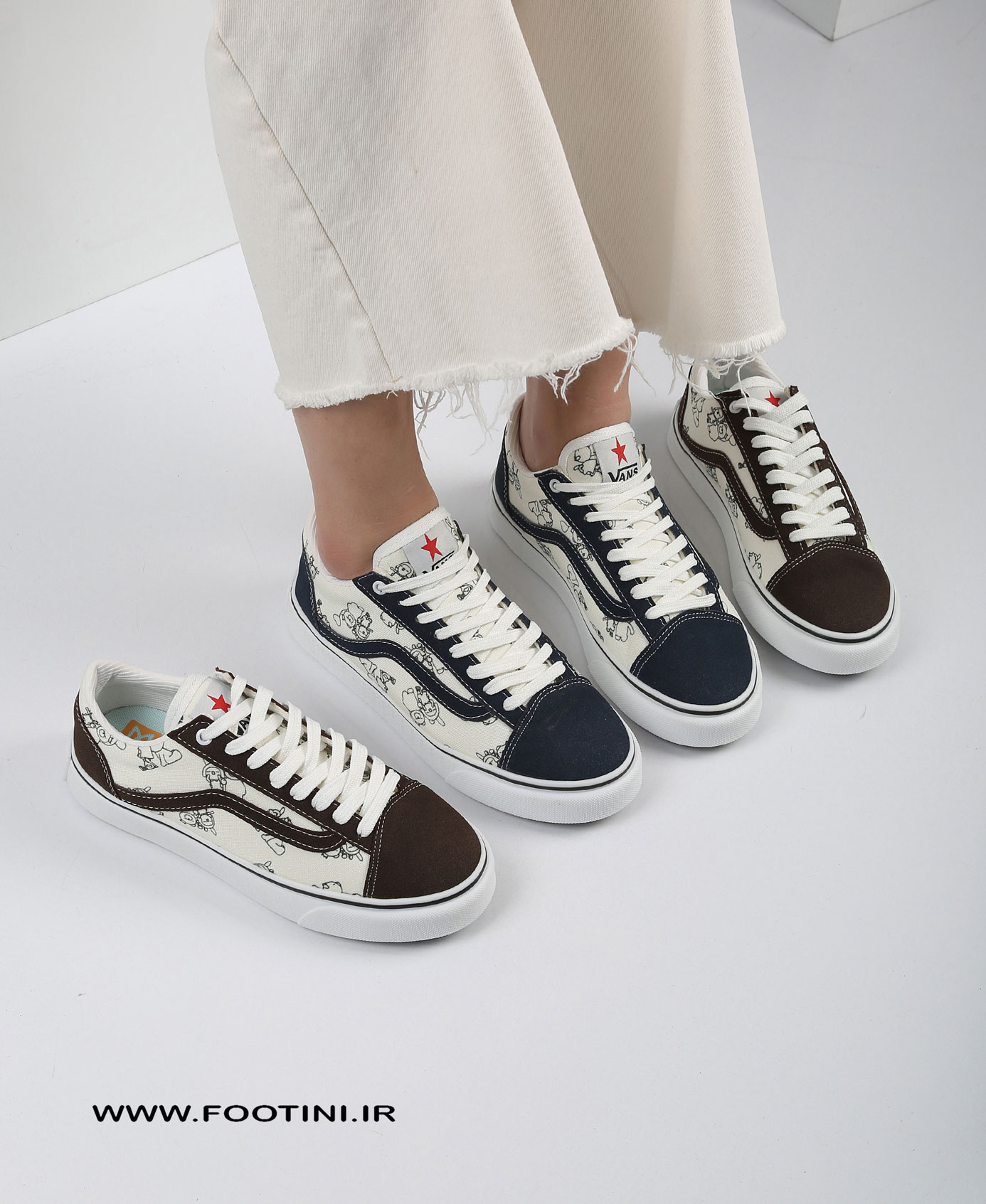 کتونی دخترانه ونس KVI VANS
